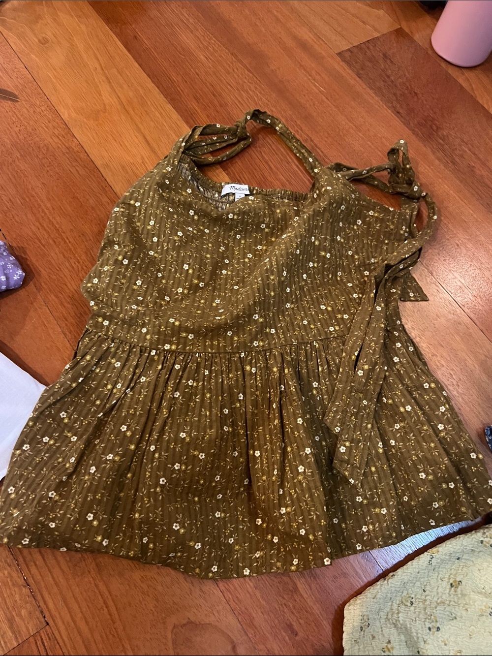 Women’s Floral flouncy & peplum tanks - Picture 8 of 10
